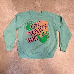 Vintage 90's "Can't Touch This" MC Hammer Sweatshirt Size XL